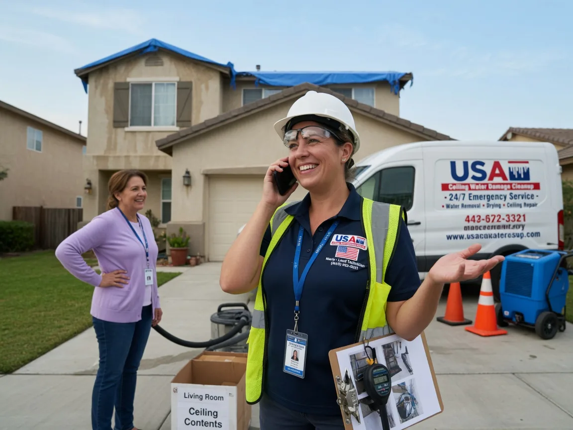 Ceiling Water Damage Restoration Fallon, MT FAQs